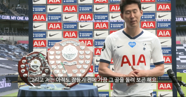 손흥민이 자기전에 돌려보는 골장면 | 인스티즈