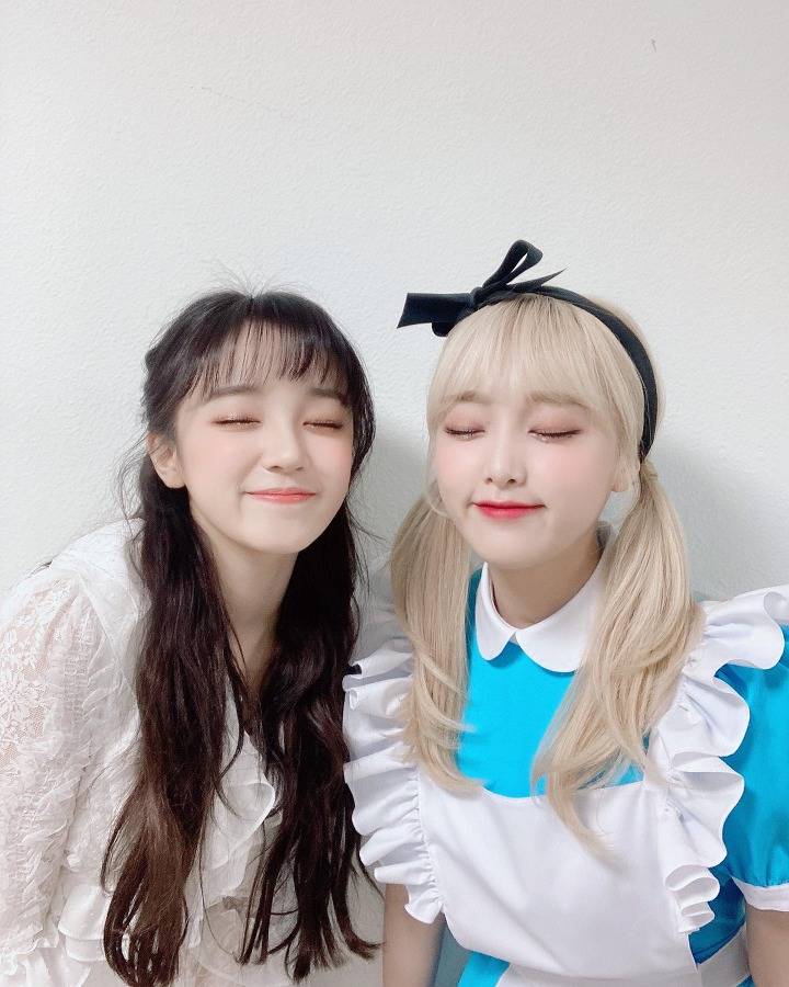 다른 걸그룹 SNS에 올라온 아이즈원 멤버들 & 친해진 계기.jpg | 인스티즈