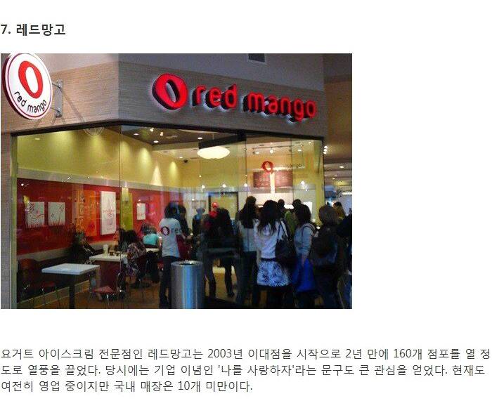 추억의 체인점들 | 인스티즈