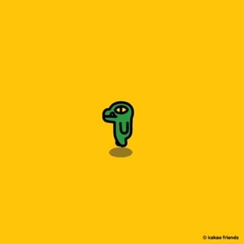 카카오프렌즈 칭구들 걷는모습 | 인스티즈