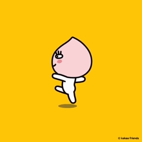 카카오프렌즈 칭구들 걷는모습 | 인스티즈