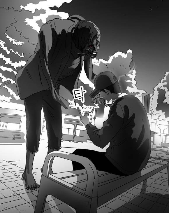 가끔씩 보이는 그들은 정말 귀신이 맞을까? 스릴러 웹툰 | 인스티즈