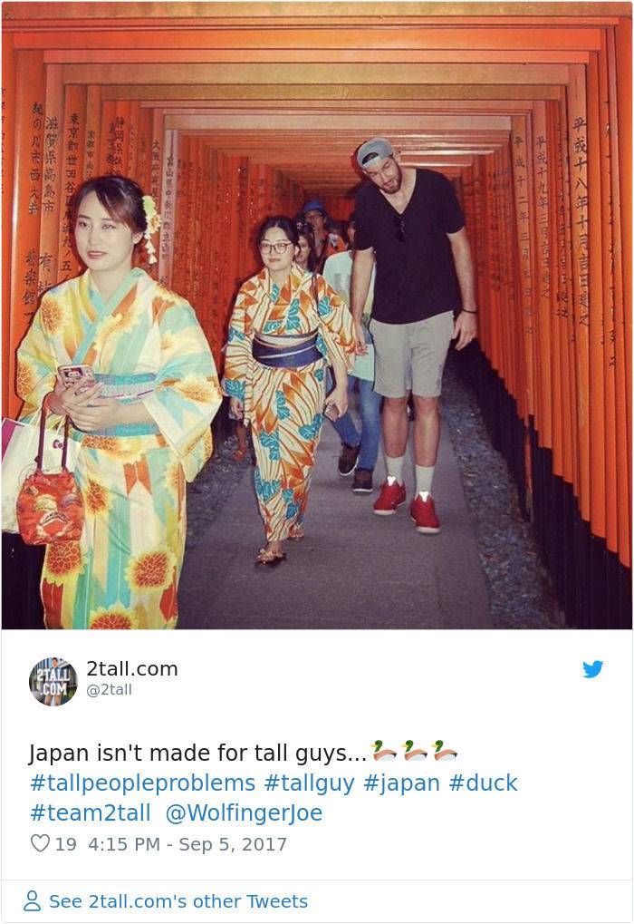 일본에 놀러갔다가 키 때문에 고생한 외국인들 | 인스티즈