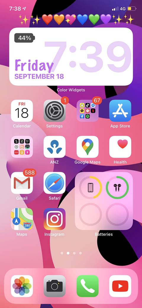 까리한 위젯 GET하는법!! ((ios14이상만 가능)) | 인스티즈