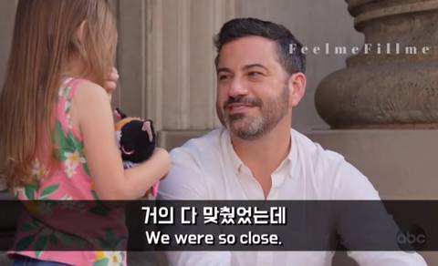 엉뚱한 미국소녀와 인터뷰하는 지미키멜 | 인스티즈