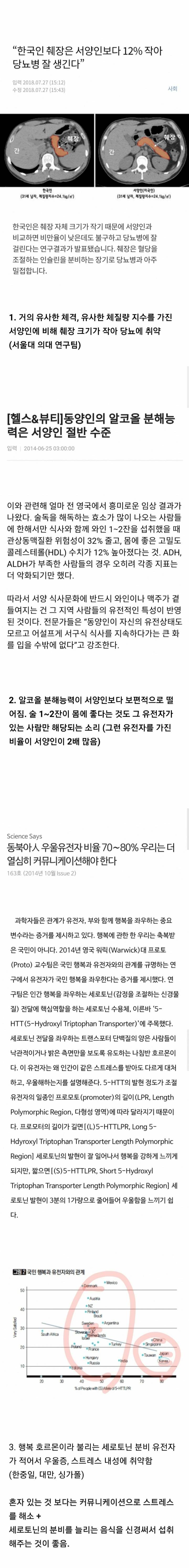 동양인이 서양인처럼 먹으면 골로 가는 이유.JPG | 인스티즈