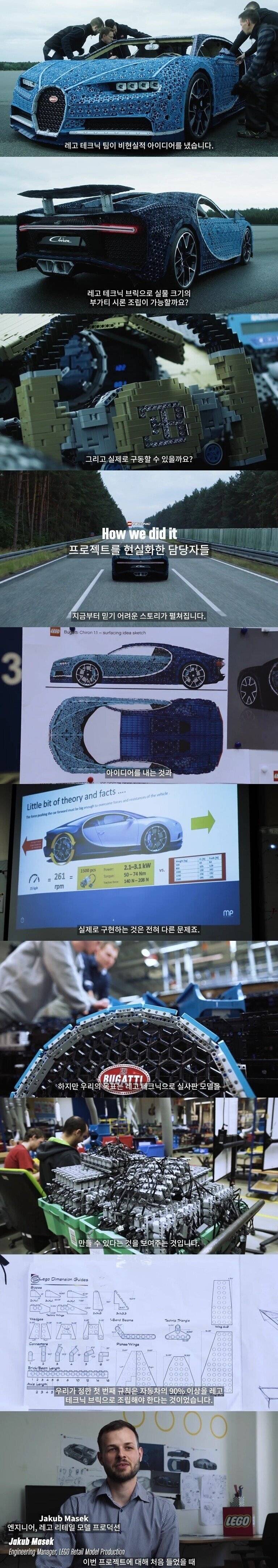 레고로 만든 실제 주행이 되는 부가티ㄷㄷ.jpg | 인스티즈