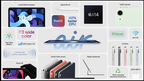 아이패드 에어4 공개 | 인스티즈