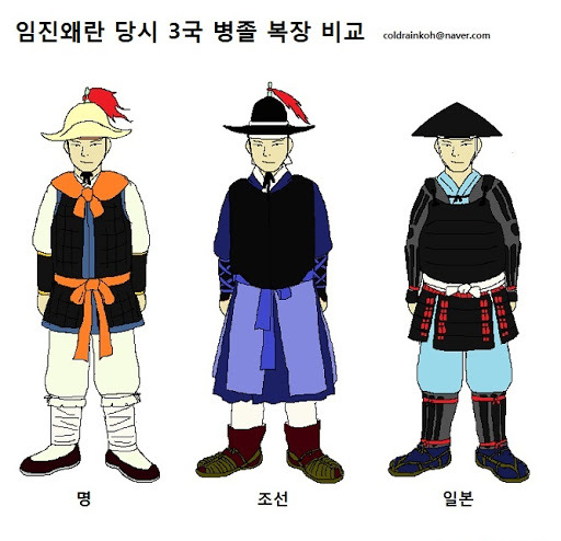 극속 병사 복장과 실제 조선시대 병사 복장 | 인스티즈