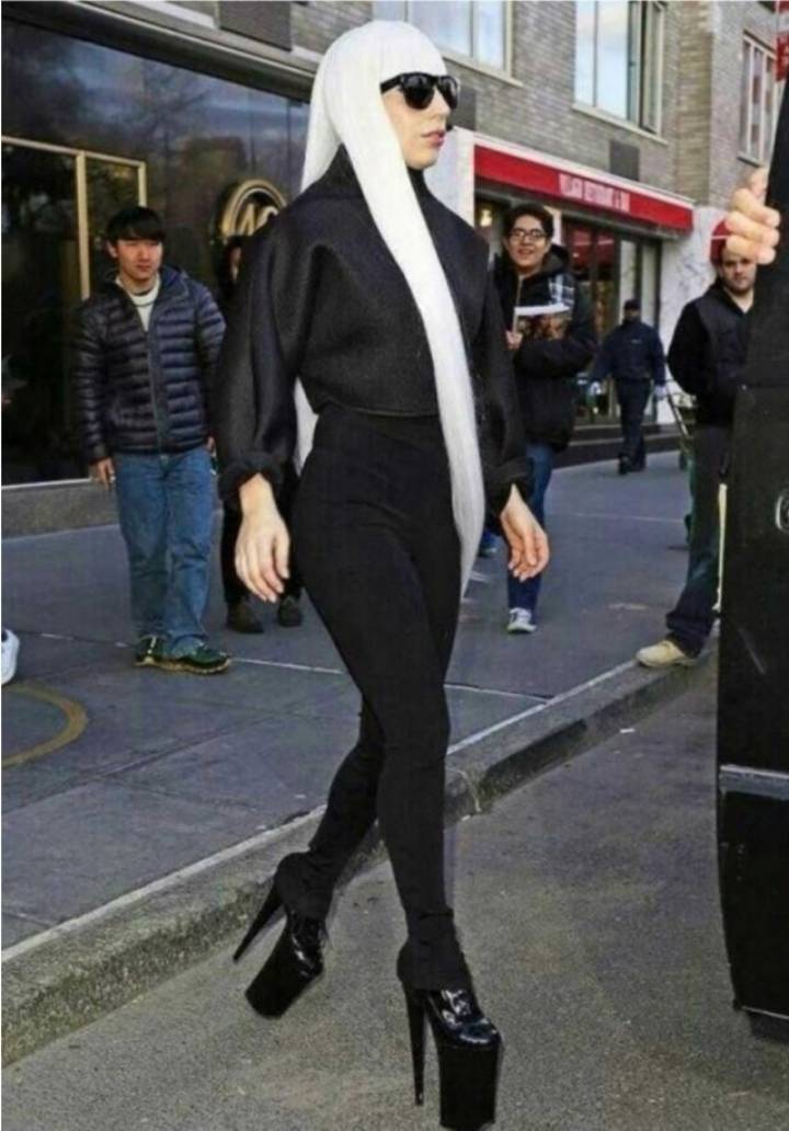 레이디가가 코스프레한 유재석 | 인스티즈