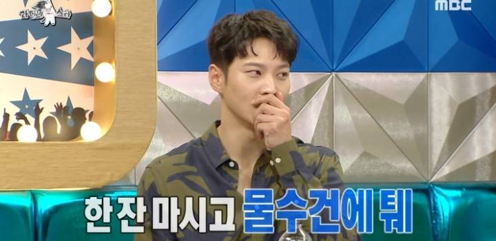 김희선 앞에서 와인 한 잔 마시고 바로 기절한 주원.jpg | 인스티즈