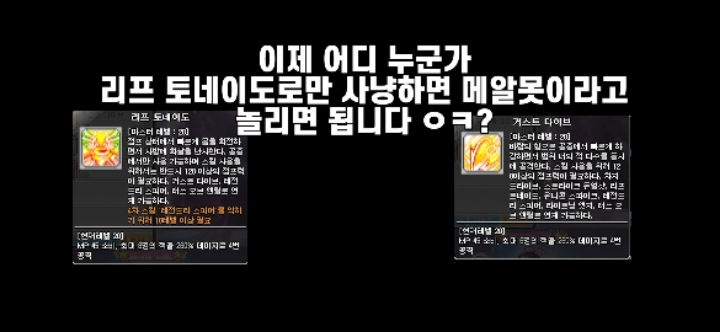 메이플스토리 궁수의 희망들! 윈드브레이커 vs 메르세데스 | 인스티즈