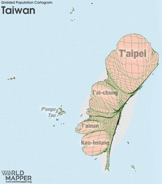 각 나라별 수도권 (혹은 대도시) 집중화를 보여주는 지도 | 인스티즈