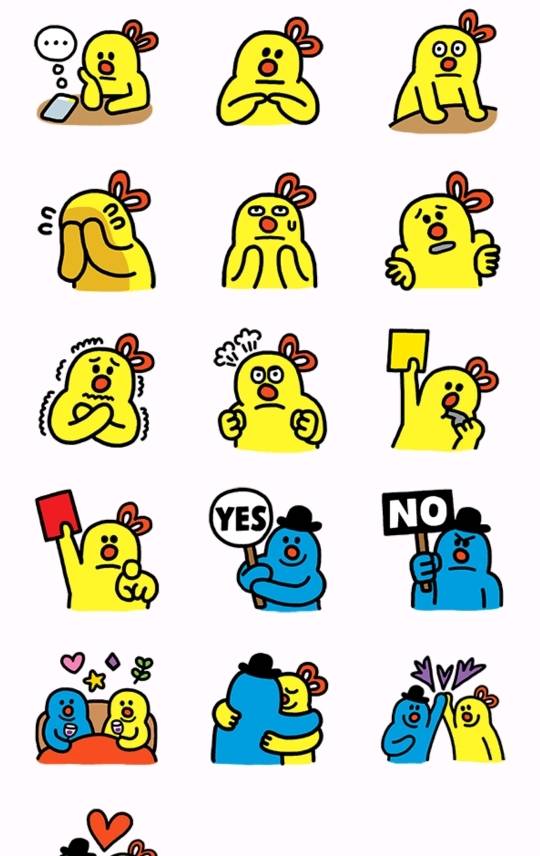다양한 표정과 표현으로 은근 활용하기 좋은 이모티콘 | 인스티즈