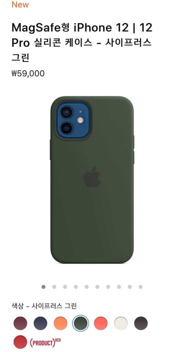 아이폰 발표와 같이 나온 정품 케이스.JPG | 인스티즈