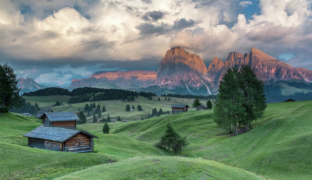 이탈리아의 알페 디 시우시라는 산 | 인스티즈