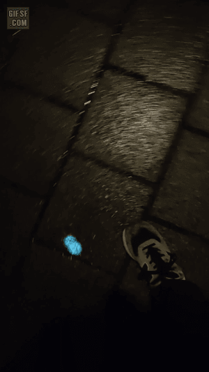 신기한 가로등.gif | 인스티즈