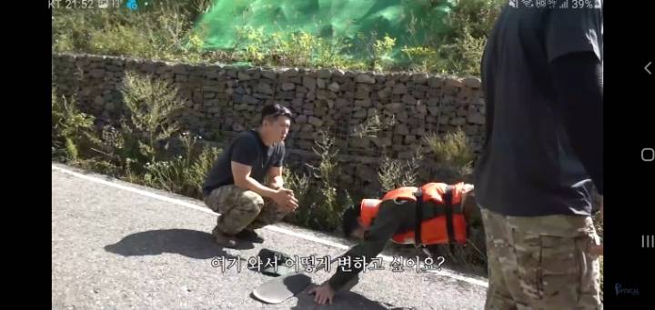 가짜사나이에 임하는 지기tv의 마음가짐 | 인스티즈