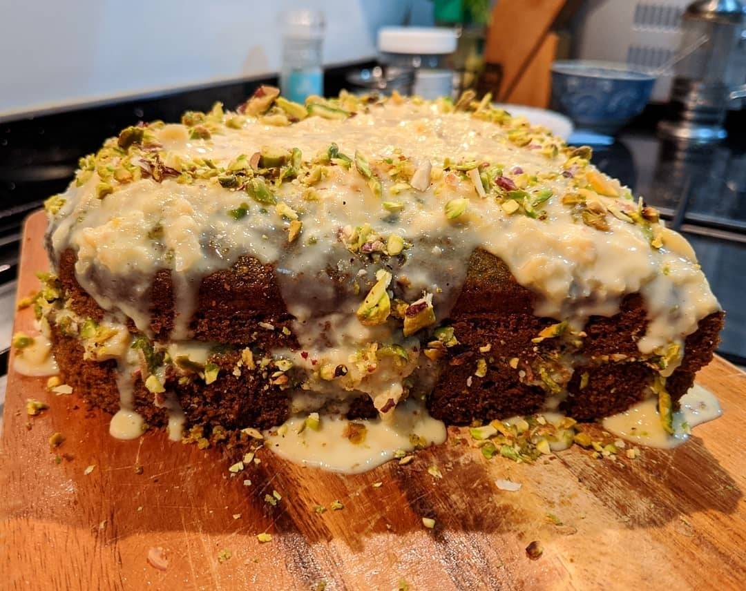 시금치로 만들었다는 케이크.......jpg | 인스티즈