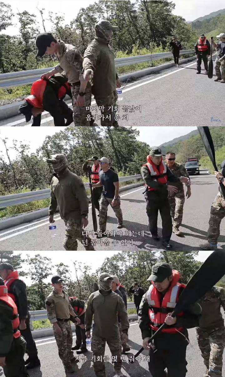 가짜사나이2 샘김에게 실망한 로건교관 | 인스티즈