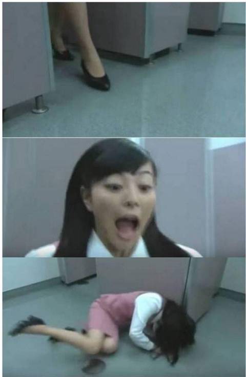 넘어지는 화장실 (무서움) | 인스티즈