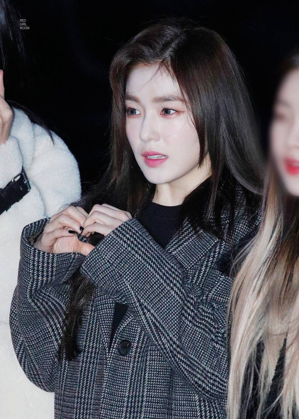 진짜 추워보였던 레드벨벳 아이린 출근길.jpgif | 인스티즈