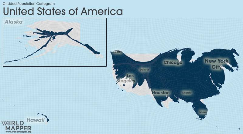 각 나라별 수도권 (혹은 대도시) 집중화를 보여주는 지도 | 인스티즈