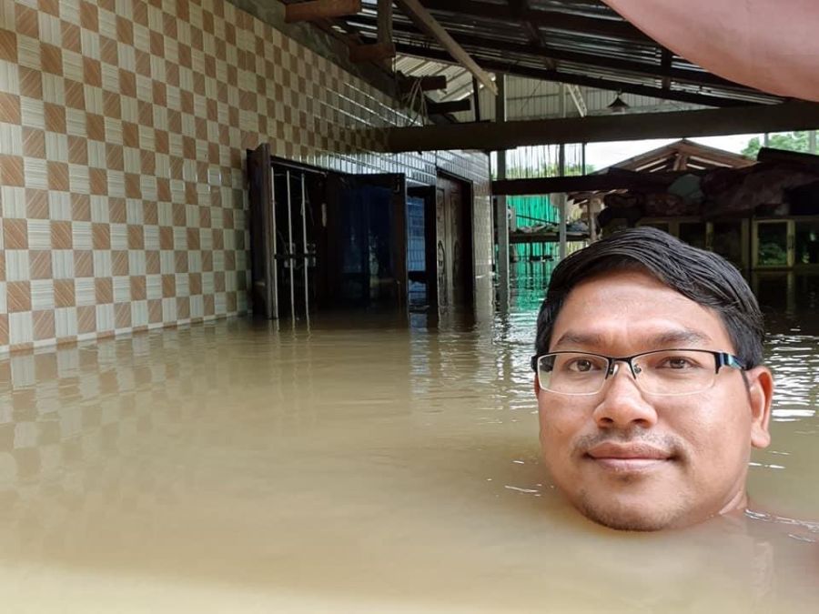 역대급 홍수에도 평정심을 잃지않는 캄보디아 사람들..jpg | 인스티즈