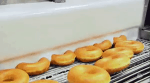 쾌감 쩌는 도넛 생산과정.gif | 인스티즈
