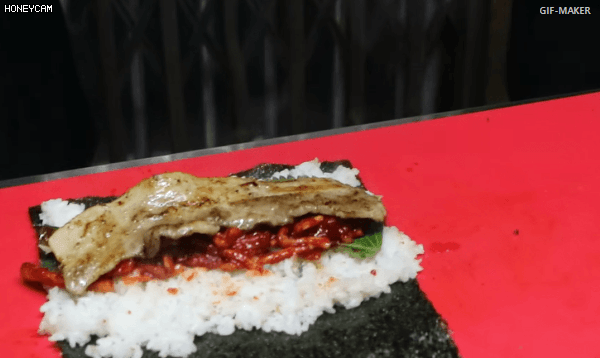 삼겹살 김밥 .gif | 인스티즈