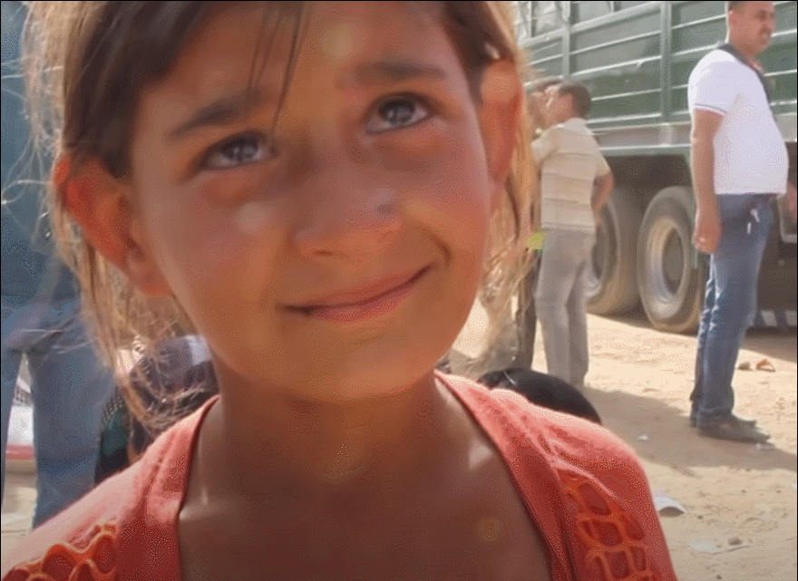 밥 먹었느냐는 질문에 시리아 난민촌 소녀가 보인 반응 | 인스티즈
