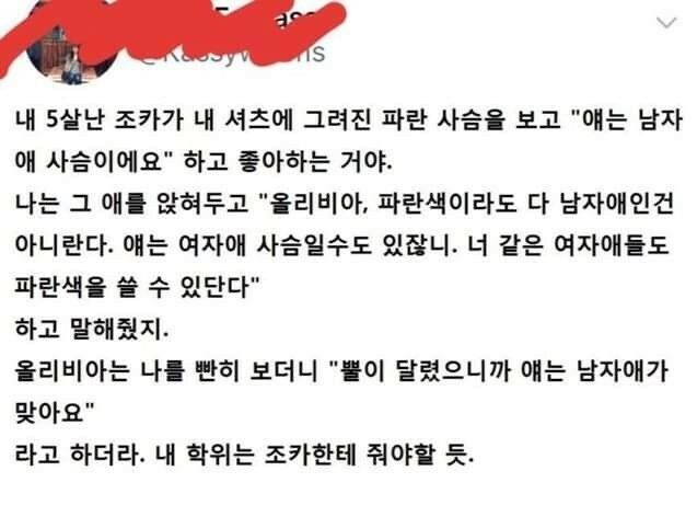 파란색은 남자만의 색이 아니란다 | 인스티즈