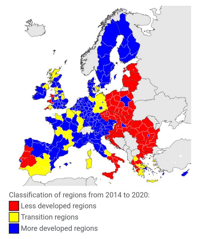 유럽의 지역별 개발격차 | 인스티즈