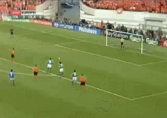 역대급으로 마가 꼇던 유로2000 네덜란드의 4강전.gif | 인스티즈