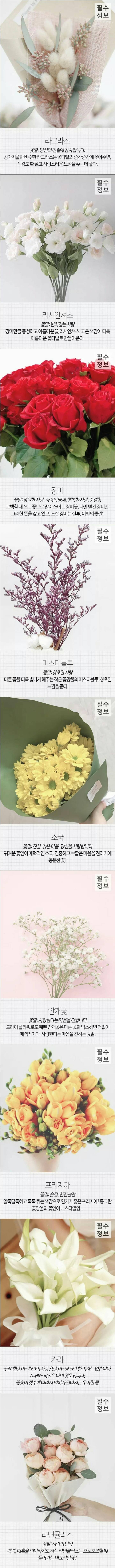 사랑하는 사람에게 주면 좋을 꽃과 꽃말.jpg | 인스티즈