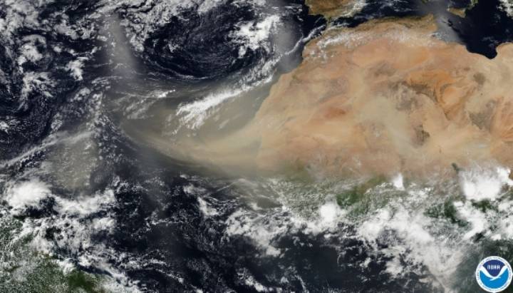 어마어마한 사하라 사막 모래폭풍 ㄷㄷ.jpg | 인스티즈