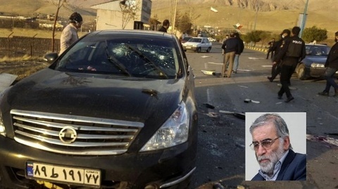 지난달 27일 이란 수도 테헤란 인근에서 있었던 핵과학자 암살사건 | 인스티즈