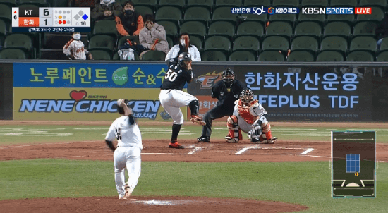 [KBO] 공을 쪼개듯 치는 KT 강백호의 시즌 23호 홈런.gif | 인스티즈