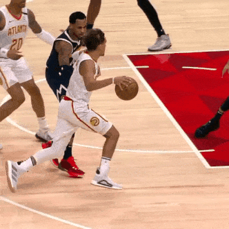 오늘자 애틀랜타 호크스 트레이 영의 환상적인 페이크 무브 | 인스티즈