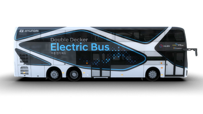 2019 현대 전기 2층 버스 | 인스티즈