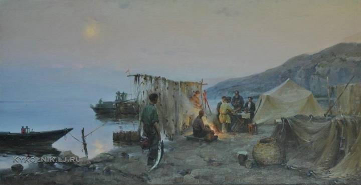 소련 화가들이 그린 어부 | 인스티즈