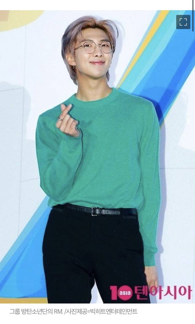 "어려운 청소년들을 위해"..방탄소년단 RM, 국립현대미술관에 1억 원 기부[공식] | 인스티즈