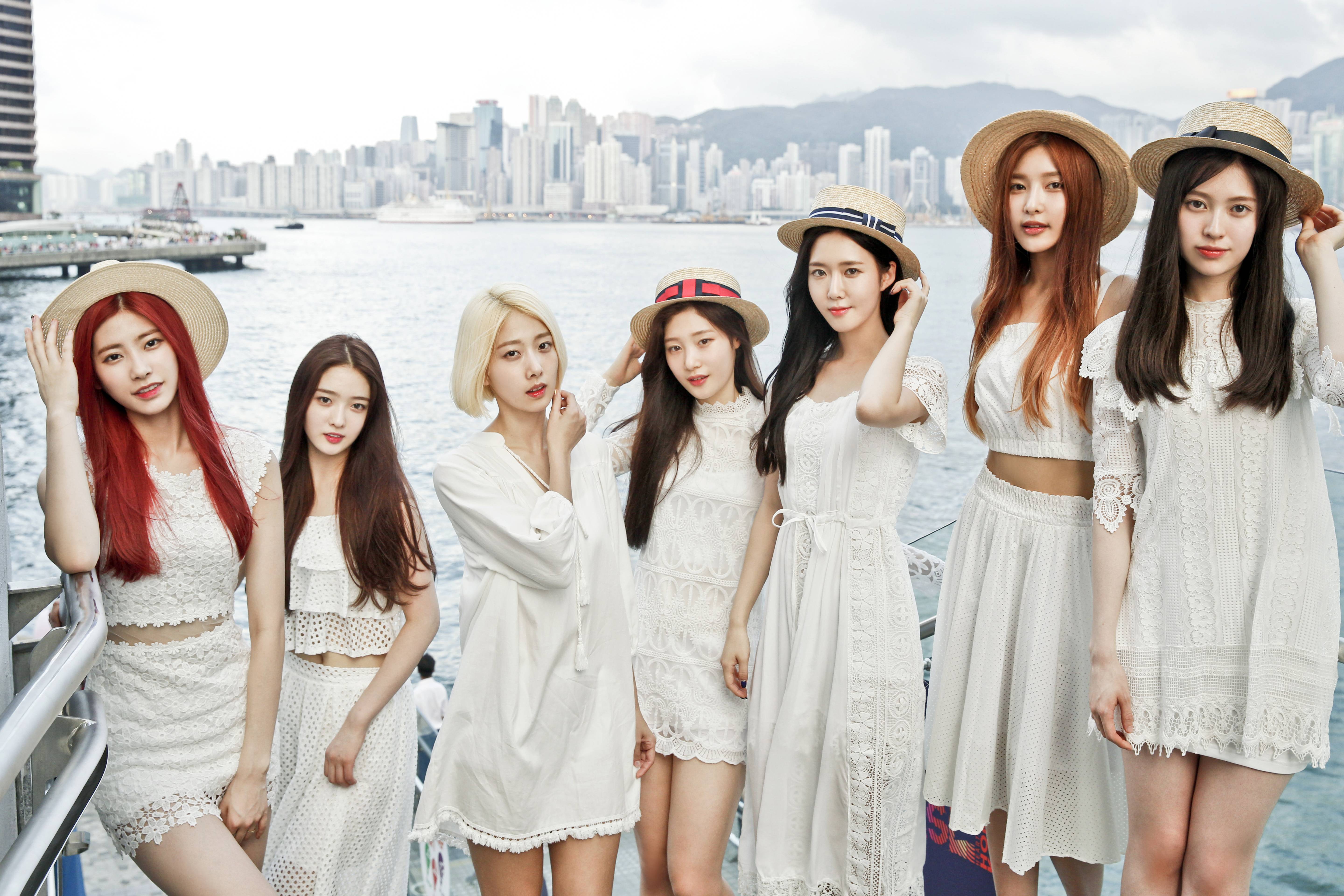 비주얼 하나는 빠짐없는 정채연, 기희현 소속 '다이아' | 인스티즈