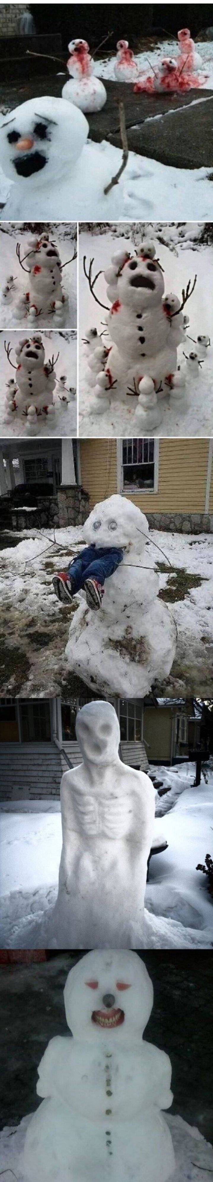 눈사람 하드코어 버전ㄷㄷㄷ.jpg | 인스티즈