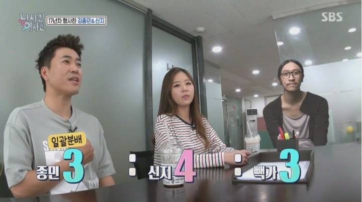 김종민이 신지한테 잘해주는 이유.JPG | 인스티즈