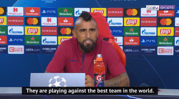 비달 : 바이언은 분데스리가에 있는 팀과 경기를 하는게 아니다 | 인스티즈