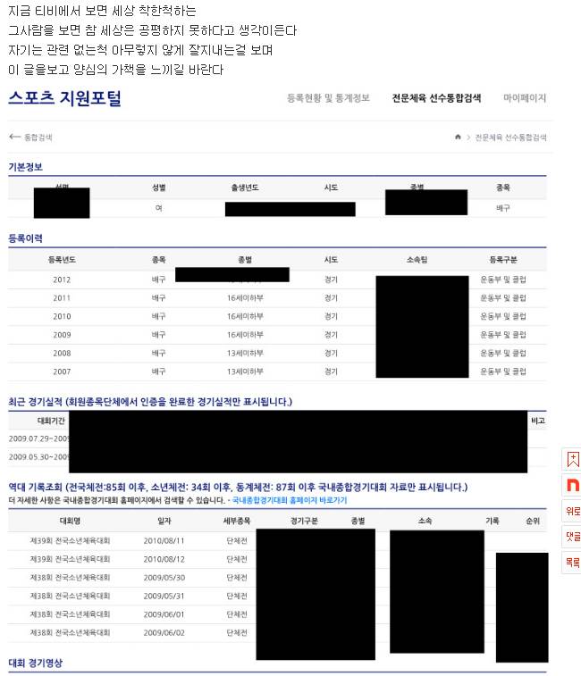 또 하나 터진듯한 여배 학폭 폭로 | 인스티즈