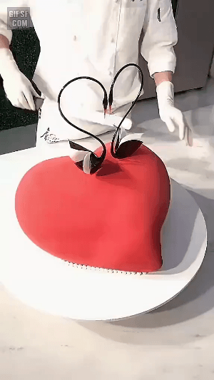 마카롱 하트 케이크 | 인스티즈