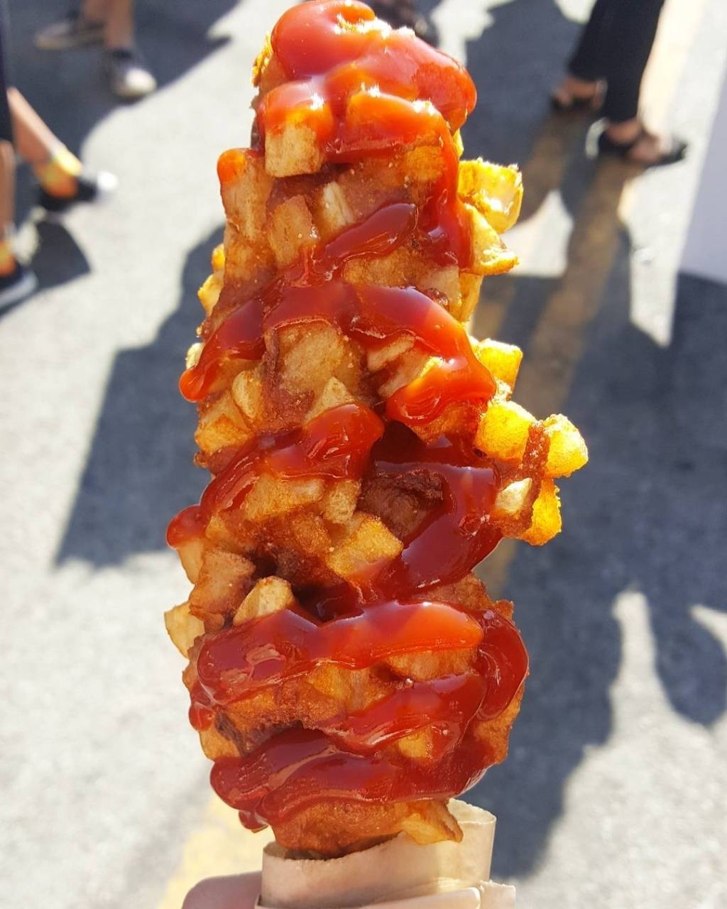 감자 핫도그 vs 고구마 핫도그 | 인스티즈