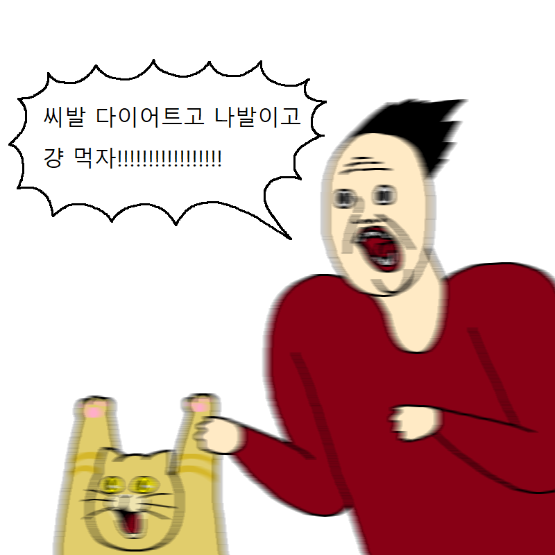 고양이랑 같이 다이어트하는 만화 | 인스티즈